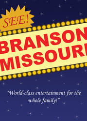 Branson, Missouri Postcard I