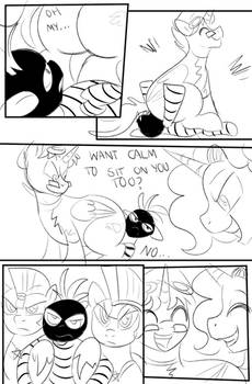 MLP: Of Flanks and Foolery page 10 sketch