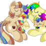 Family Snoozes By RainbowTashie