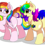 Rainbow Tashie and Candy Clumsy by RainbowTashie 