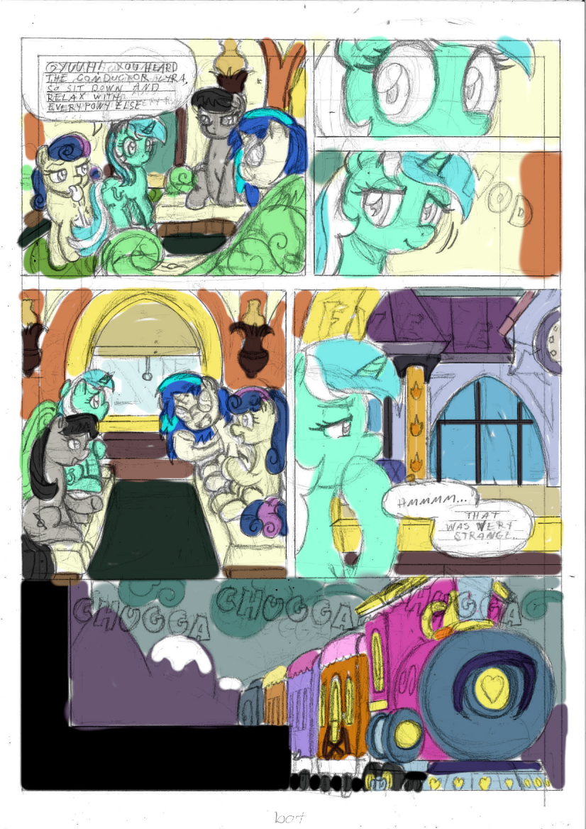 Mlp Timetoon MLP: Time of the Fusions Chapter 2 page 3 sketch by bigonionbean on ...