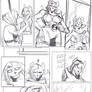 Gwen 10: A Casual Day of Aliens page 19 sketch 1