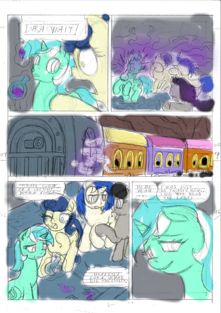 Mlp Timetoon MLP: Time of the Fusions Chapter 2 page 55 sketch by bigonionbean on ...