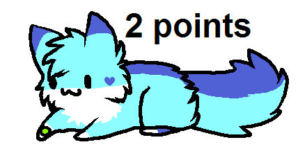 2 points adoptable