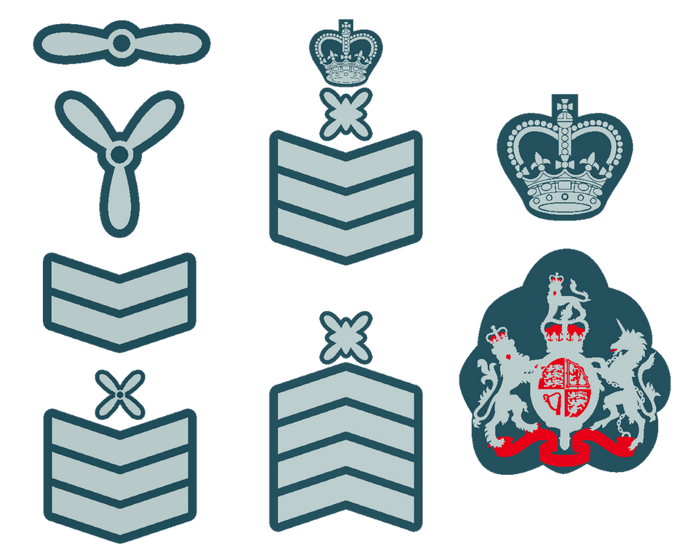 Air Force Raf Ranks Alternate RAF Enlisted Ranks by DJ-Chay on DeviantArt
