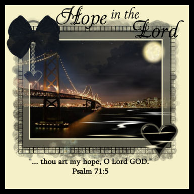 HOPE IN THE LORD