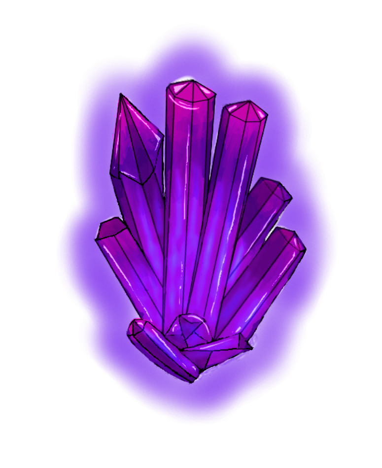 Purple Crystal Deviantart