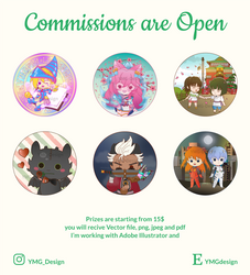 COMMISSIONS ARE OPEN