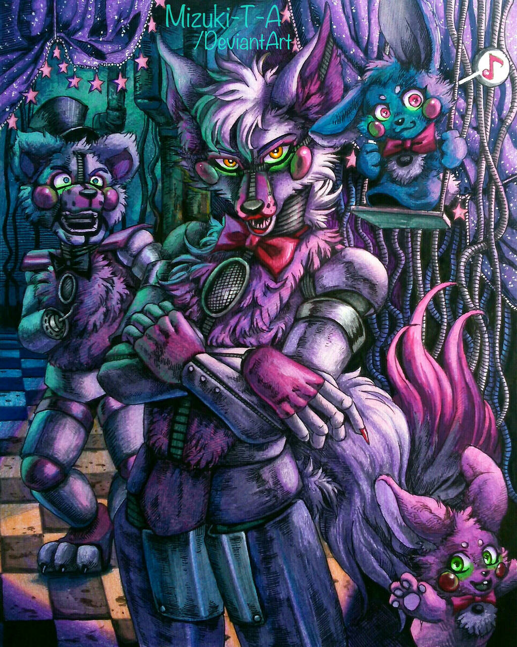 Funtime kindergarten / FNaF SL by Mizuki-T-A