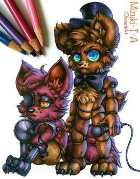 Baby Freddy and Foxy / FNaF