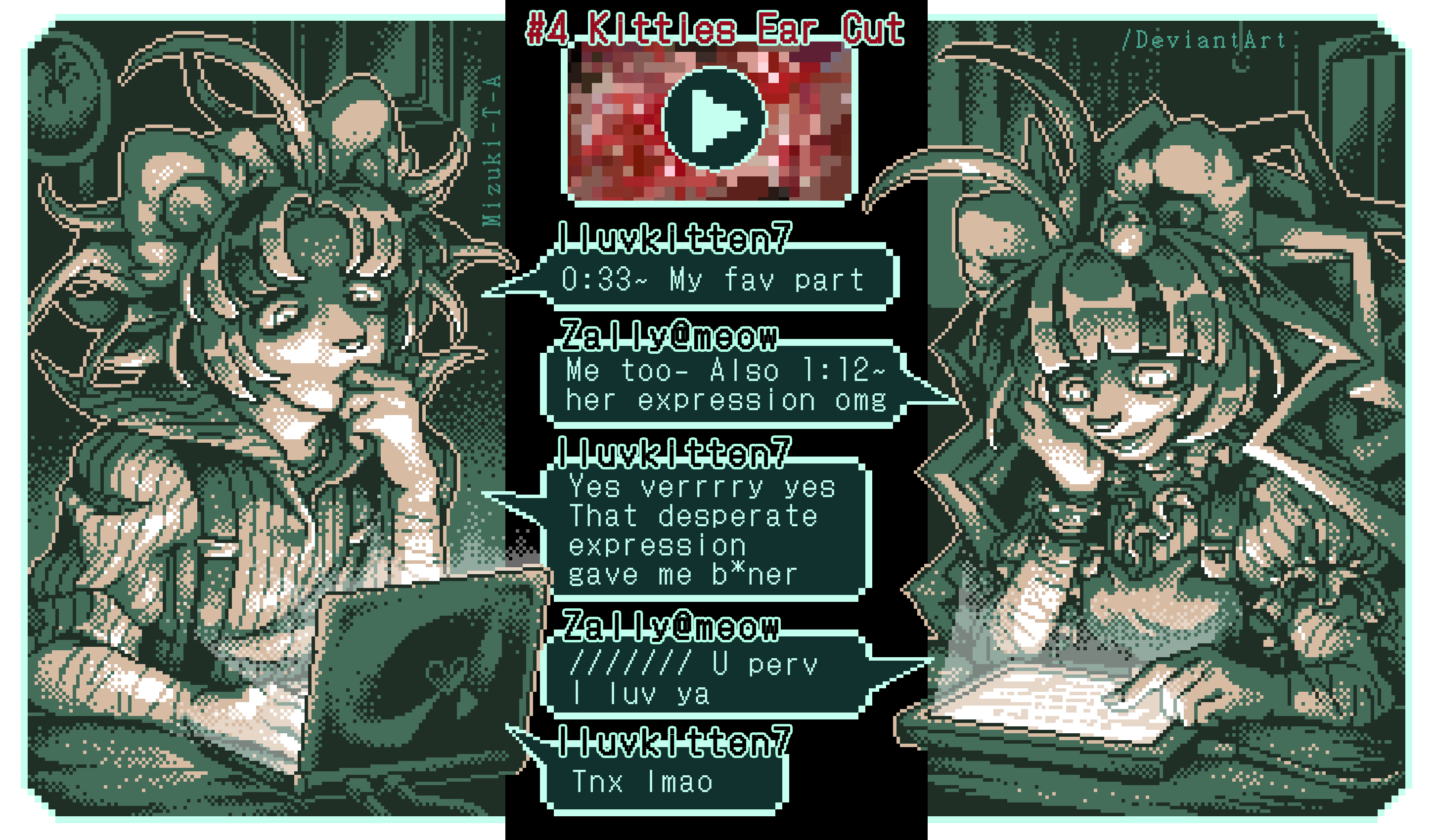 Kitty Chat Pixel Art By Mizuki T A On Deviantart Kitty Chat Pixel Art By Mizuki T A On Deviantart