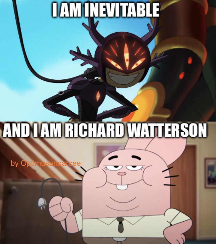 Richard Watterson Deviantart Darcy vs Richard Watterson by optimusandarcee on DeviantArt