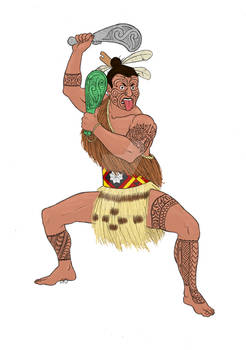 Maori warrior