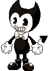 Bendy the Devil Page-doll by Kirby-Popstar