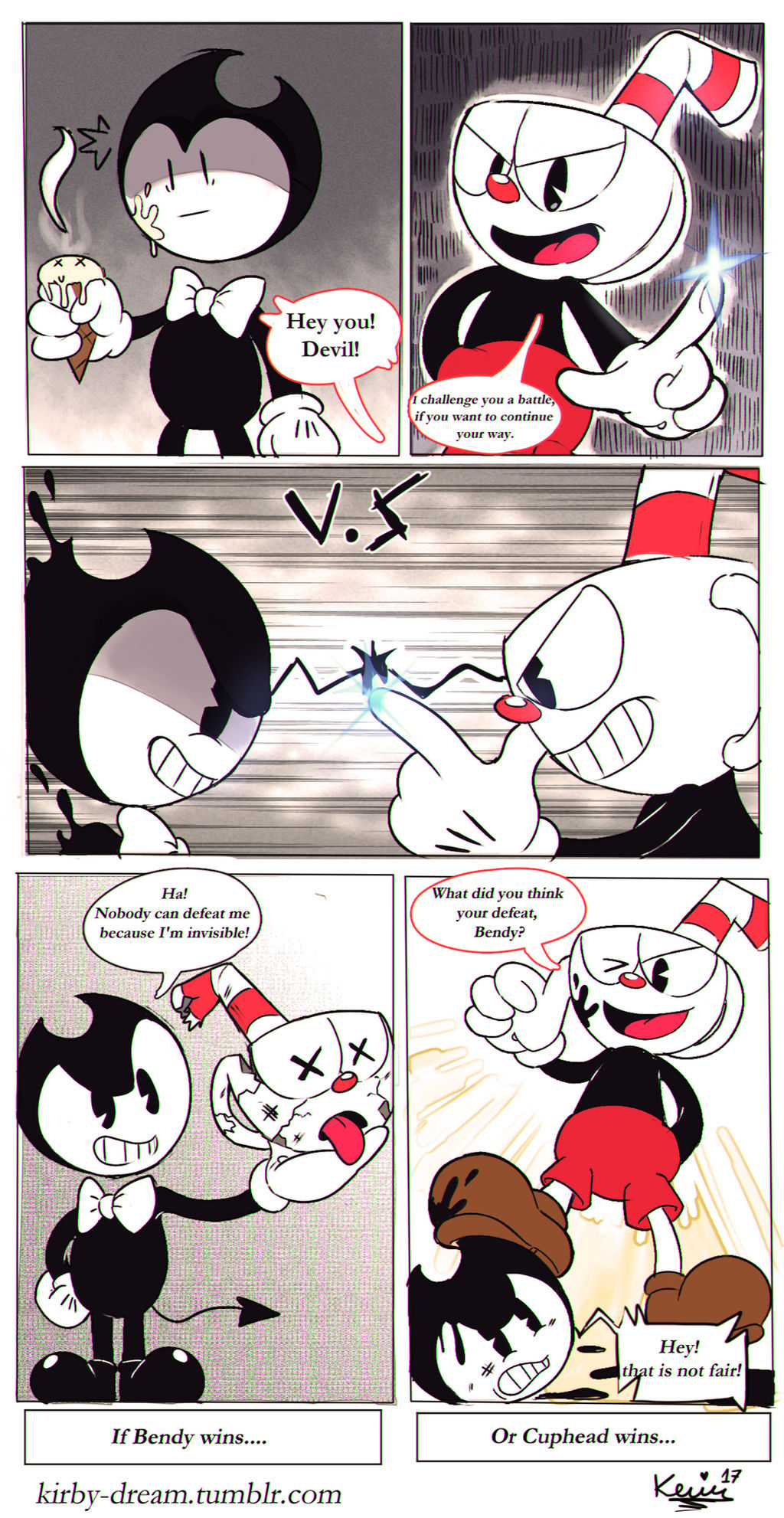 Bendy in Cuphead show again by Galacycutie on DeviantArt