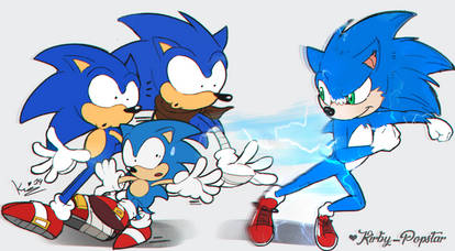 Sonics meets Movie sonic