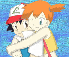 Ash and Misty