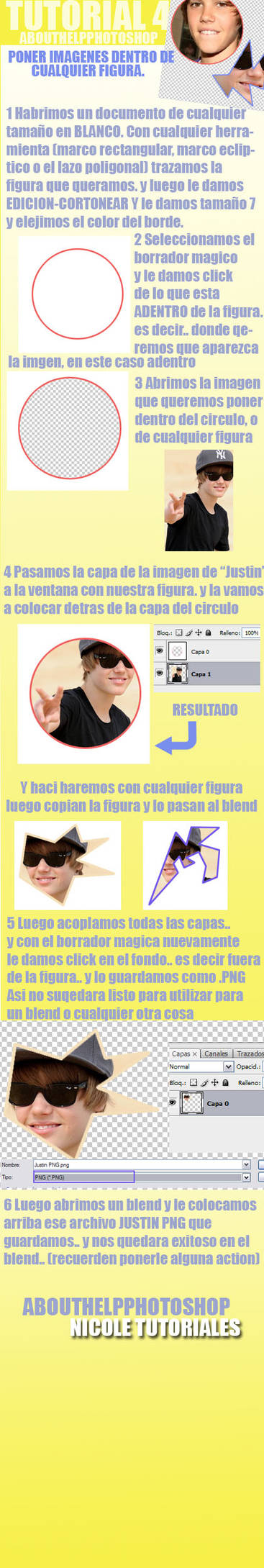 Tutorial +4 'Imagen dentro de una figura and quot