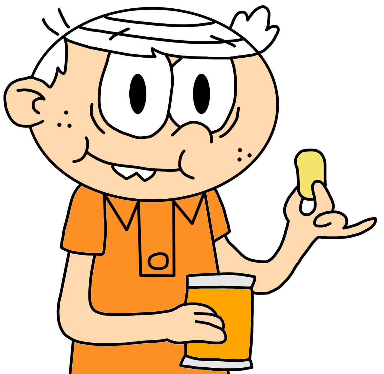 Lincoln Loud eating Potato Chips by NicholasVinhChauLe on DeviantArt Lincoln Loud eating Potato Chips by NicholasVinhChauLe on DeviantArt