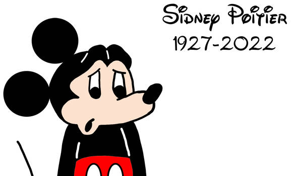 Tribute to Sidney Poitier with Mickey Mouse