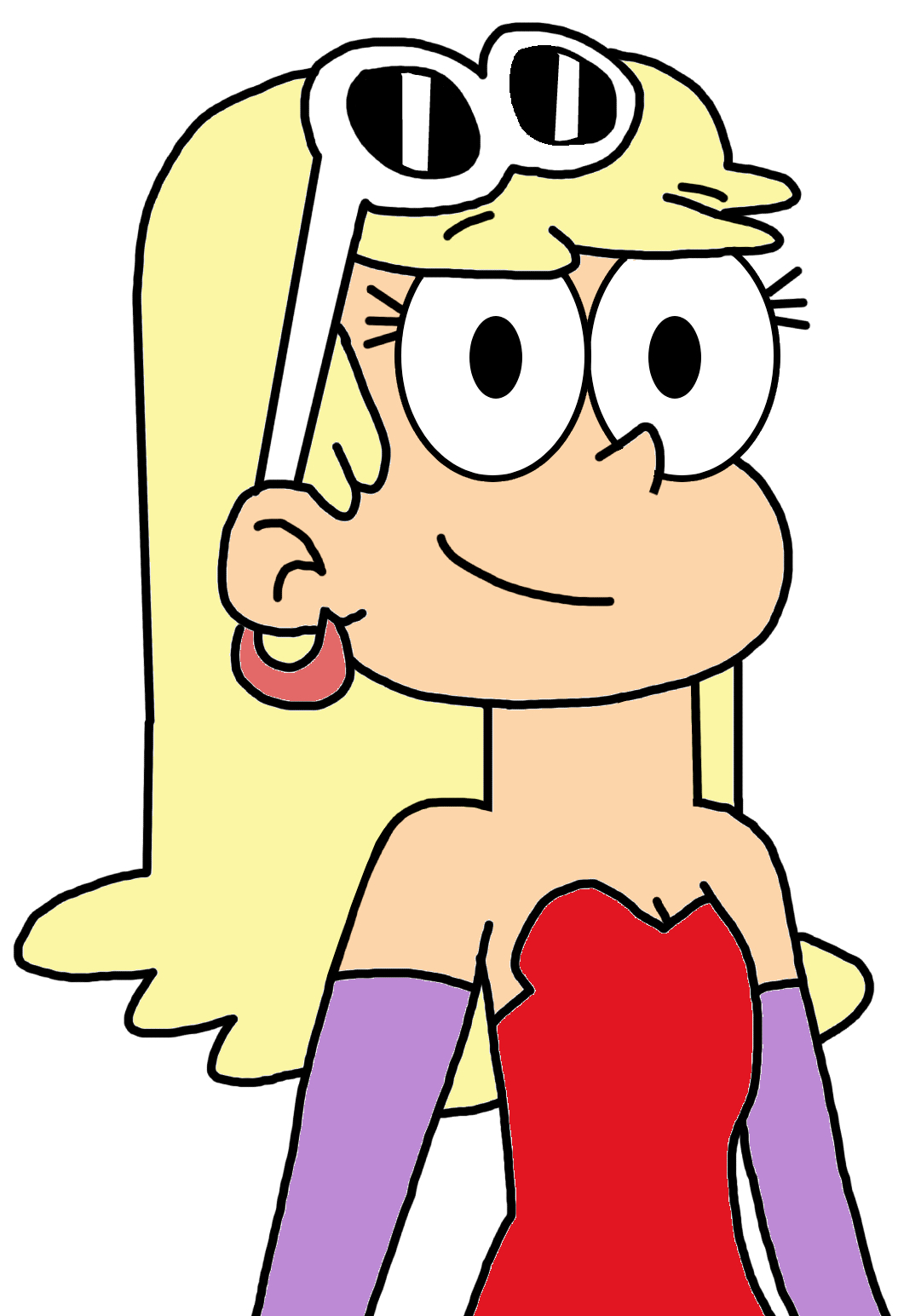 Leni Loud as Jessica Rabbit by NicholasVinhChauLe95 on DeviantArt