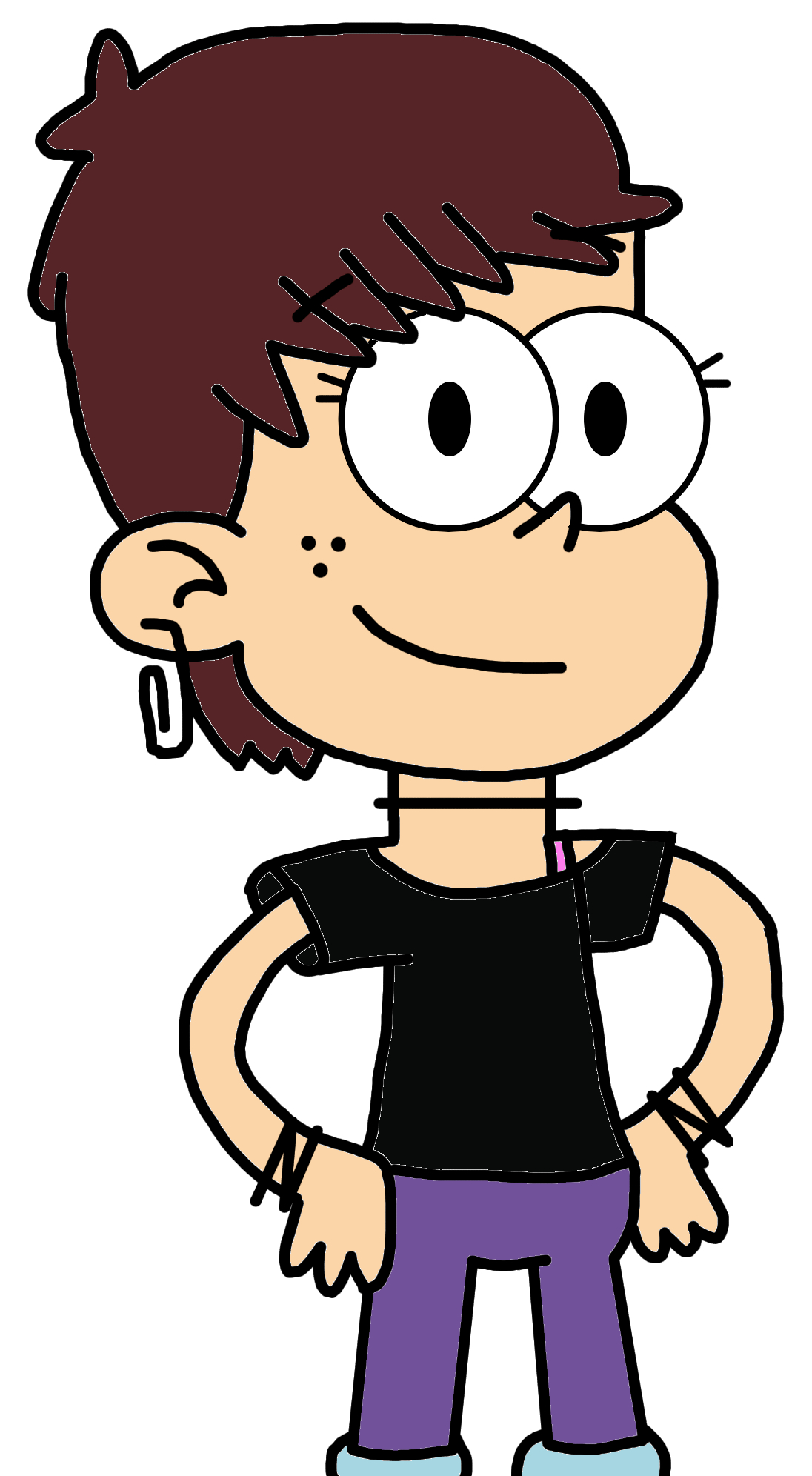 Luna Loud with 1980s Outfit by NicholasVinhChauLe on DeviantArt