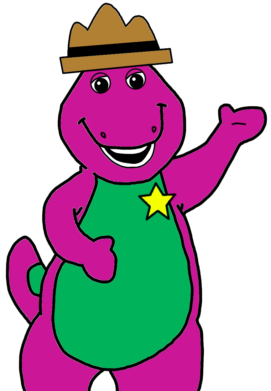 Barney the Dinosaur as Forest Ranger by NicholasVinhChauLe on DeviantArt