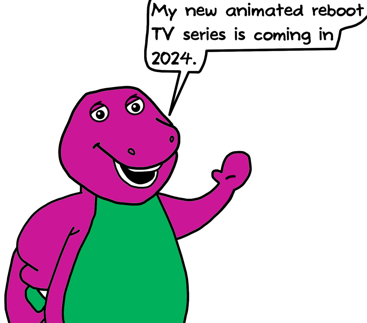 New Barney animated reboot series coming in 2024 by NicholasVinhChauLe