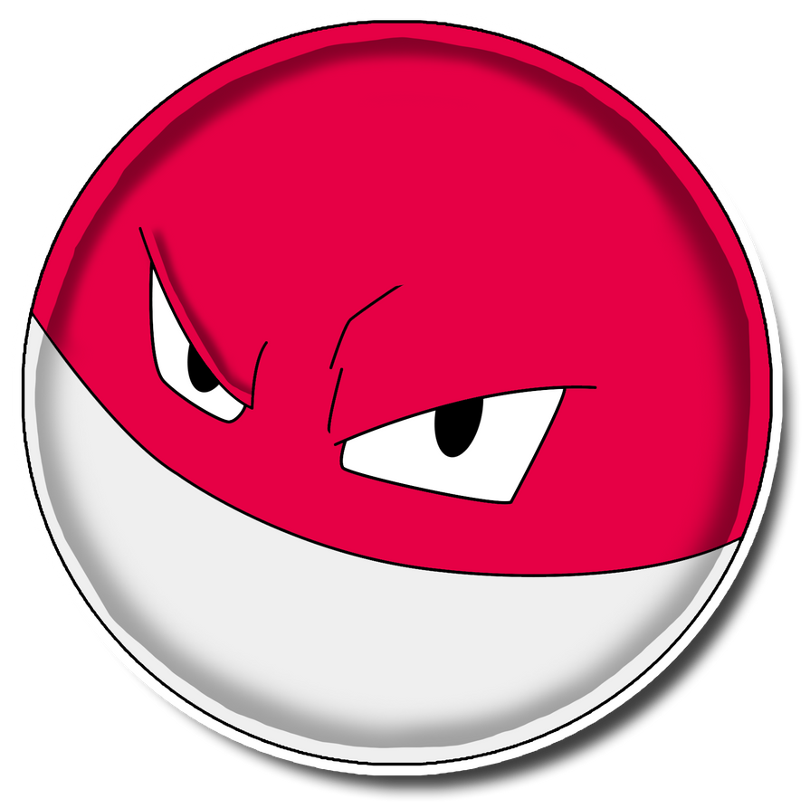 Voltorb drawing (and also my first legit art pic!) by Yortie on DeviantArt