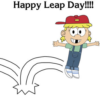 Happy Leap Day from Lana Loud