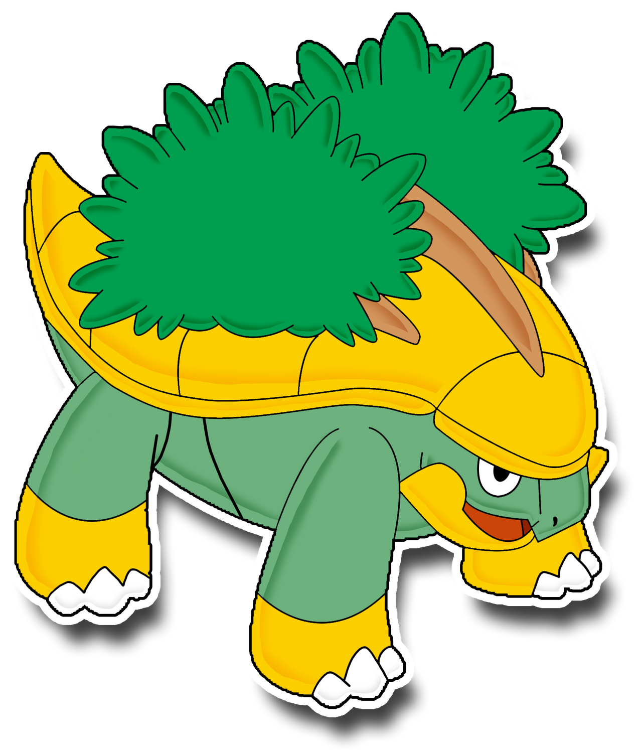 Grotle Deviantart Grotle (Paper Mario Style) by NicholasVinhChauLe95 on DeviantArt