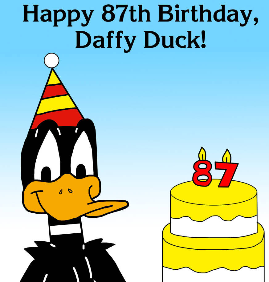 Happy 87th Birthday to Daffy Duck by Vinh-Chau-Le-1995 on DeviantArt