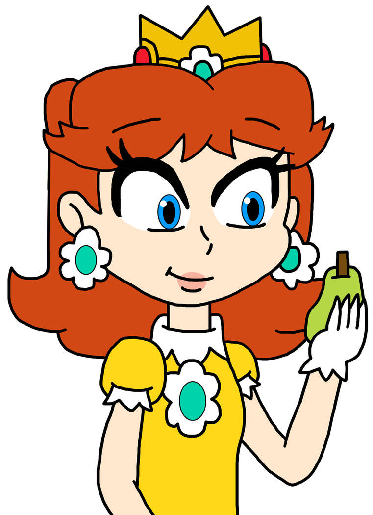 Princess Daisy With Pear By Vinh Chau Le 1995 On DeviantArt princess-daisy-with-pear-by-vinh-chau-le-1995-on-deviantart