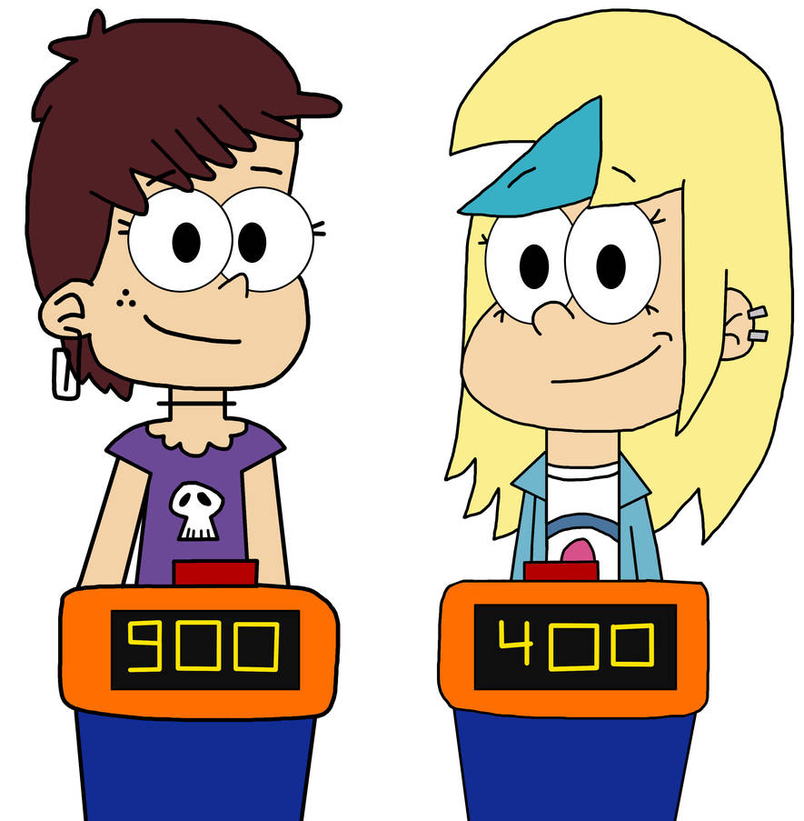 Luna Loud and Sam Sharp at Game Show by NicholasVinhChauLe95 on DeviantArt