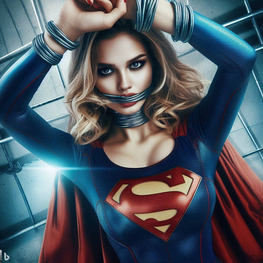Sexy Supergirl Captured And Tied Up AI Art By EvandroMarquesAMV On sexy-supergirl-captured-and-tied-up-ai-art-by-evandromarquesamv-on