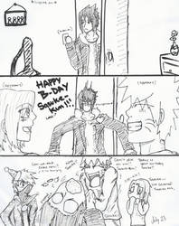 Sasuke's surprise birthday by UchihaClanRock