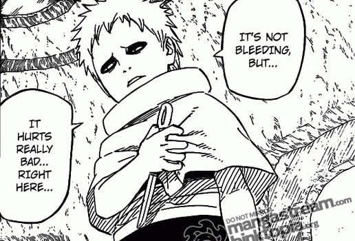 Gaara is hurt