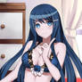 Sayaka Maizono in lingerie