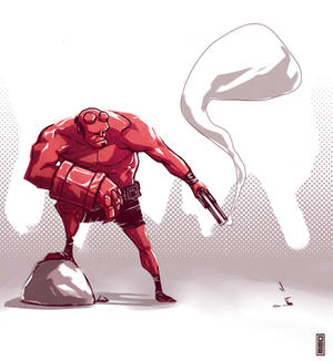 Hellboy Artjam