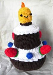 Amigurumi Birthday cake