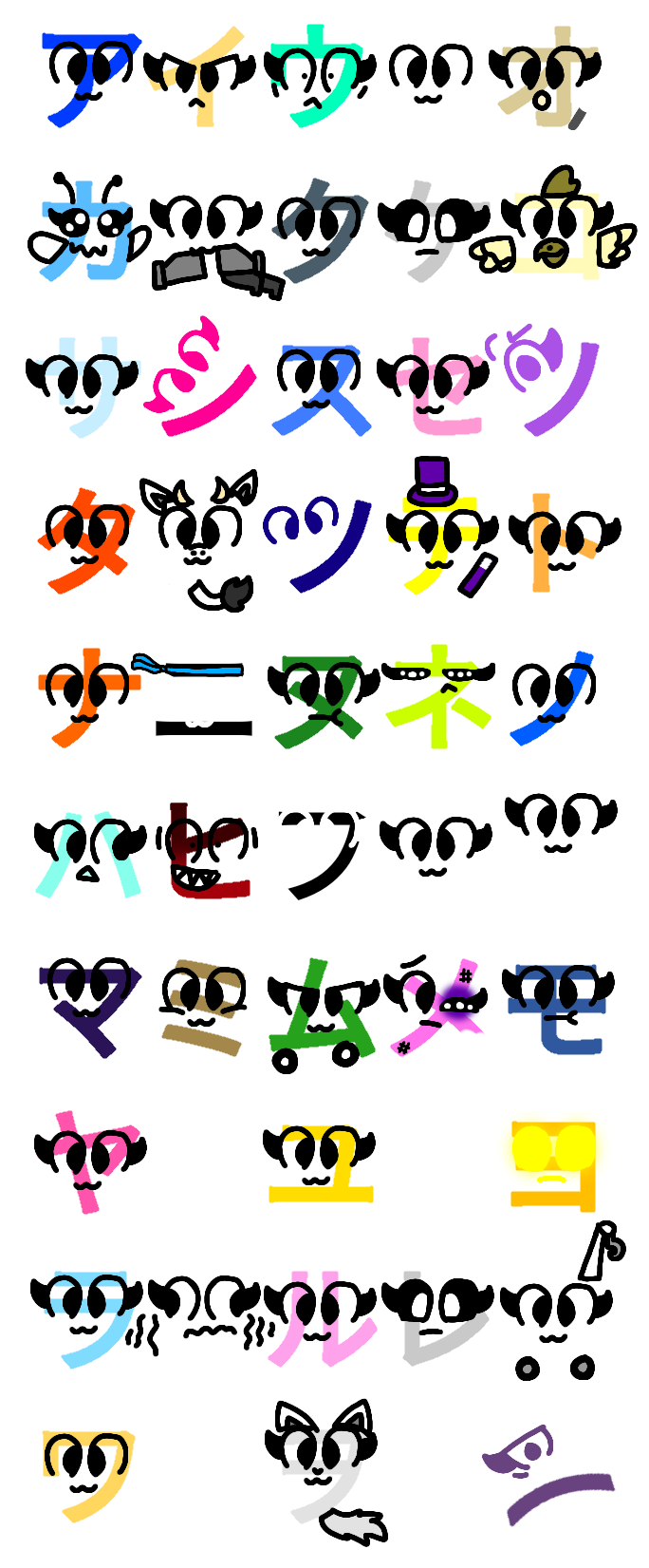 Turkish Alphabet COC in Korean hangul style by yesideaart27 on DeviantArt