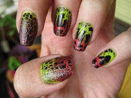 nailart - reptile