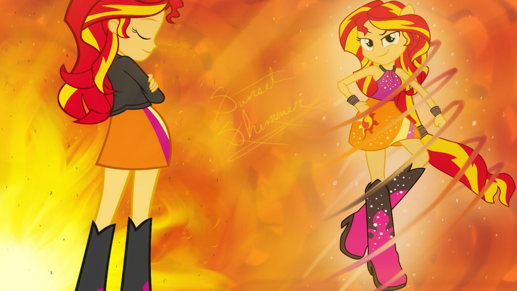 Sunset Shimmer Wallpaper