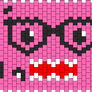 Nerd Domo GirlFriend Cheetah Peyote(Kandi Pattern)