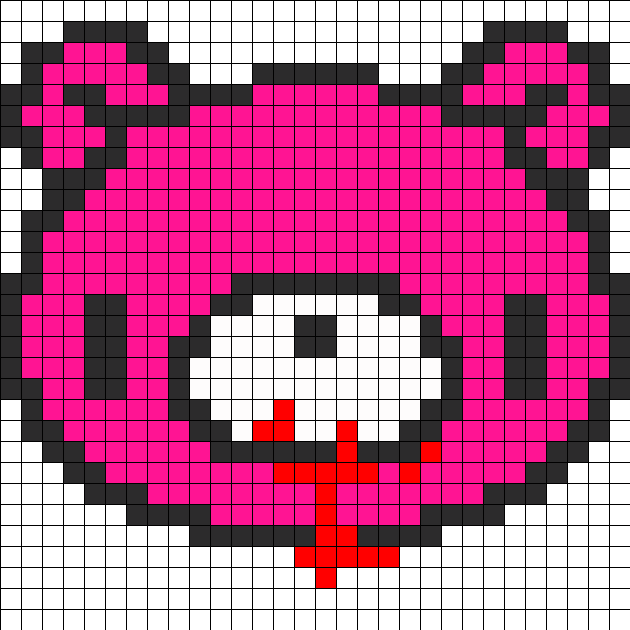Gloomy Bear Bloody Perler Kandi Pattern By Pandihandi On Deviantart Gloomy Bear Bloody Perler Kandi Pattern By Pandihandi On Deviantart