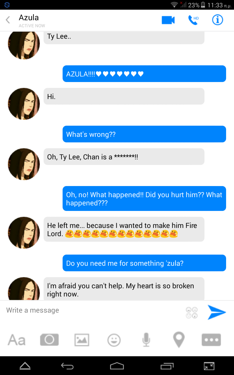 Ty Lee S Chat By Famouspizza On Deviantart Ty Lee S Chat By Famouspizza On Deviantart