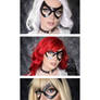 Gwen Stacey, MJ Watson, Felicia Hardy Black Cat