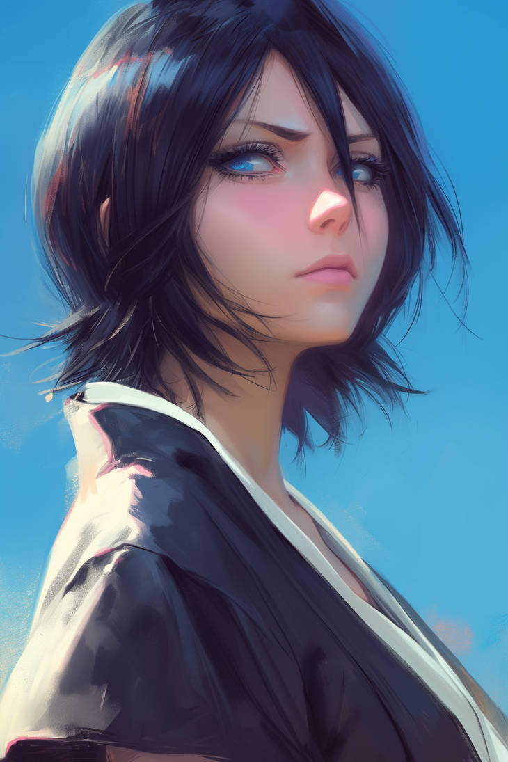 Rukia by ParkinsAI on DeviantArt