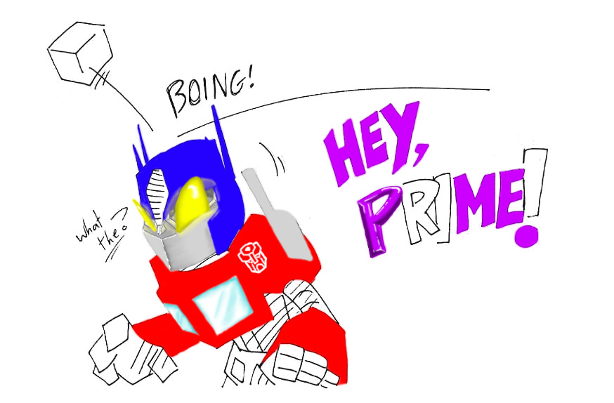 Megatron is a Jerk in color