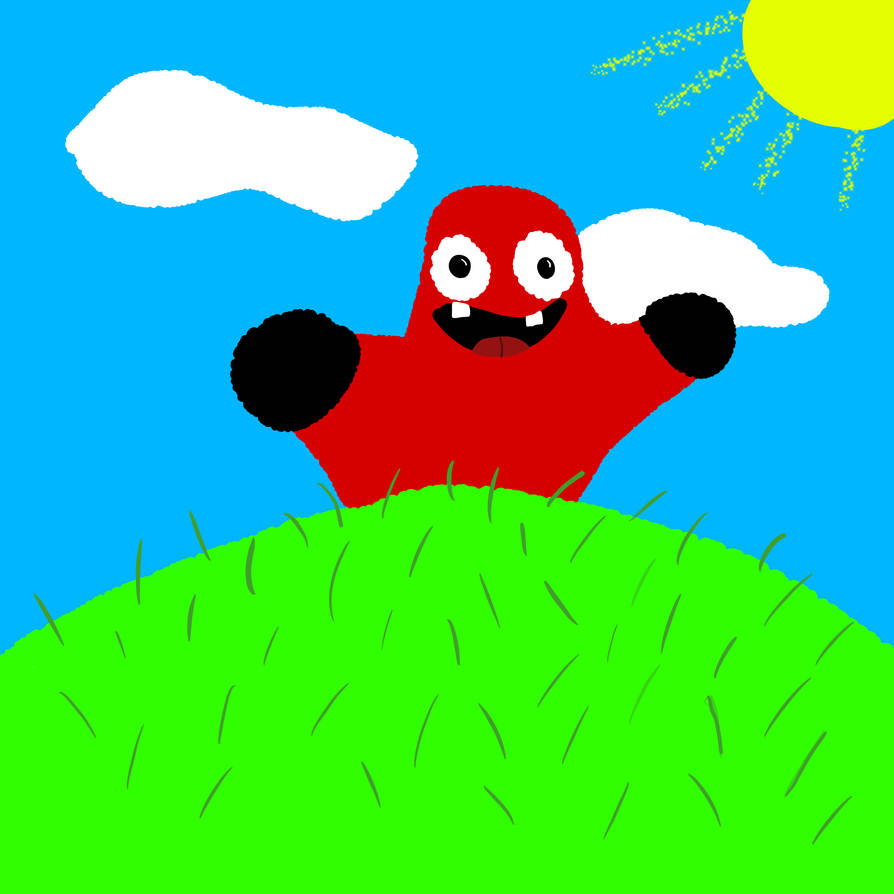 Red Guy Coluring In Red Guy by pikminchappy on DeviantArt